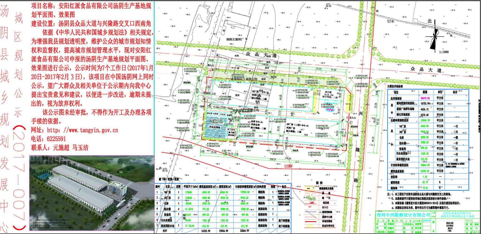 汤阴县城乡规划发展中心城区规划公示(2017-007)