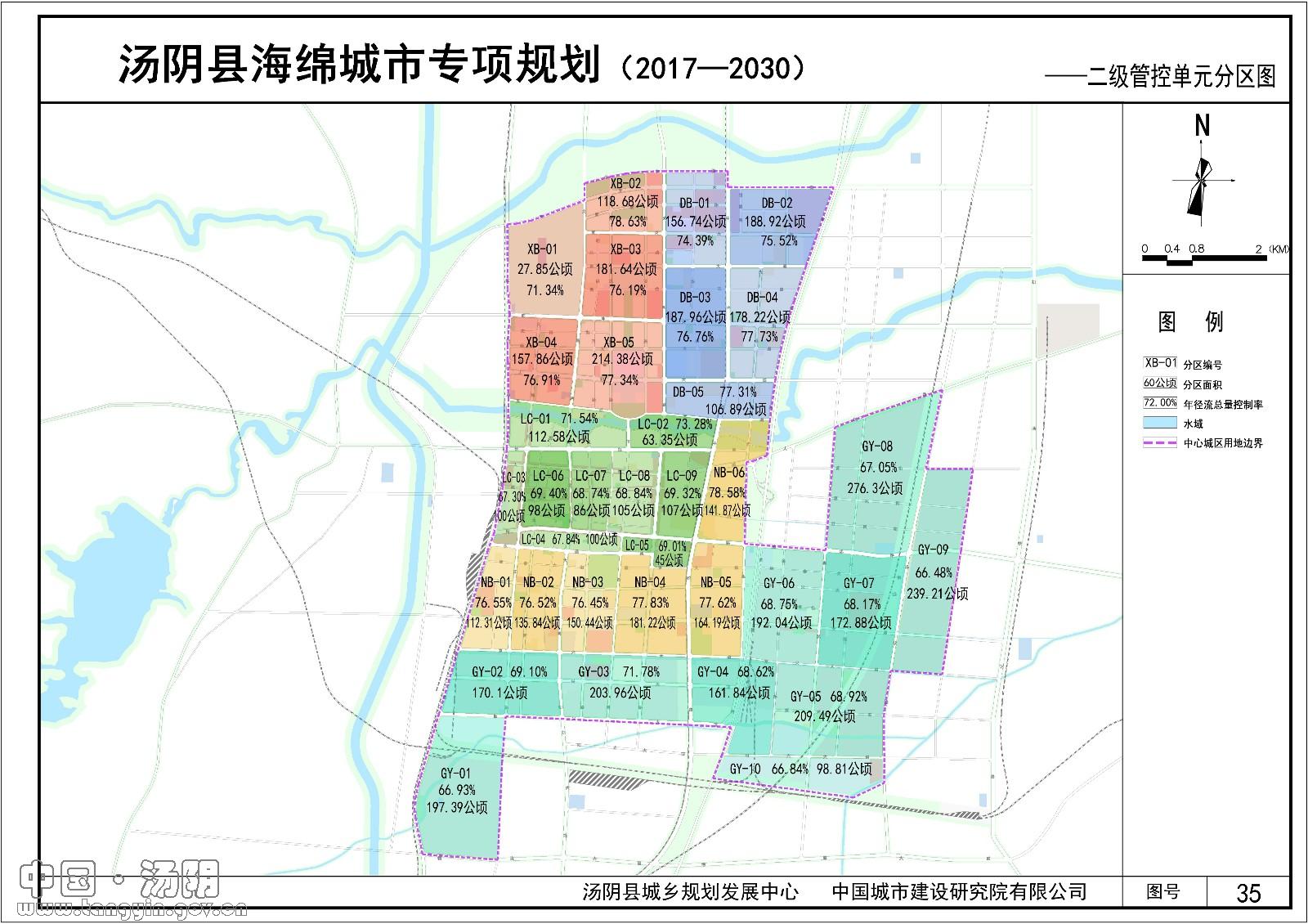 汤阴县城乡规划发展中心城区规划公示(2018-044)